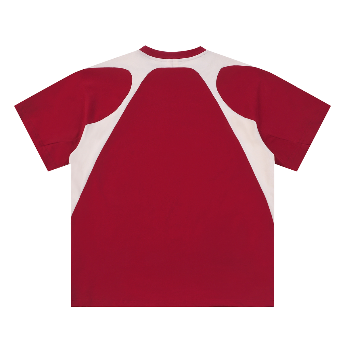 BX Contrast Panel Cotton T-Shirt