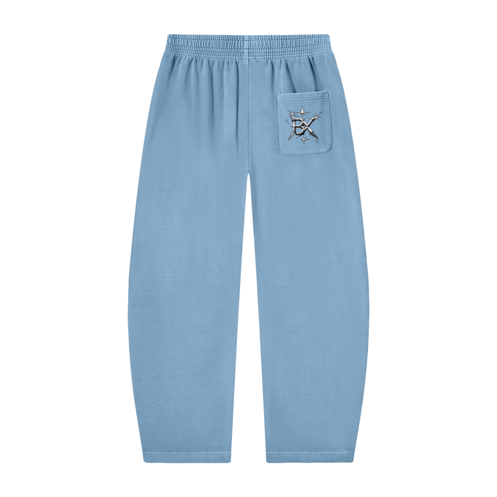 BX  Vintage Washed Barrel Leg Sweatpants