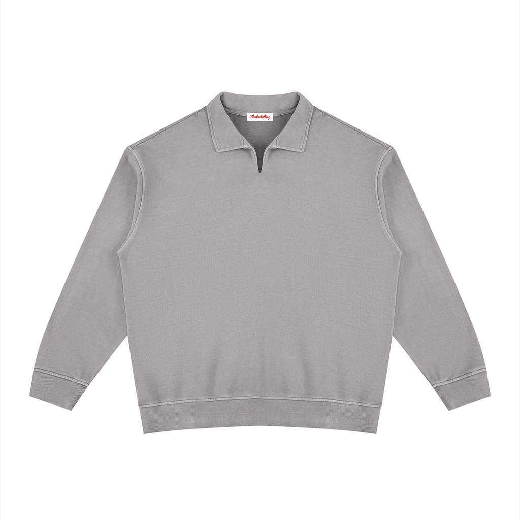 BX Vintage Wash Collared Sweatshirt