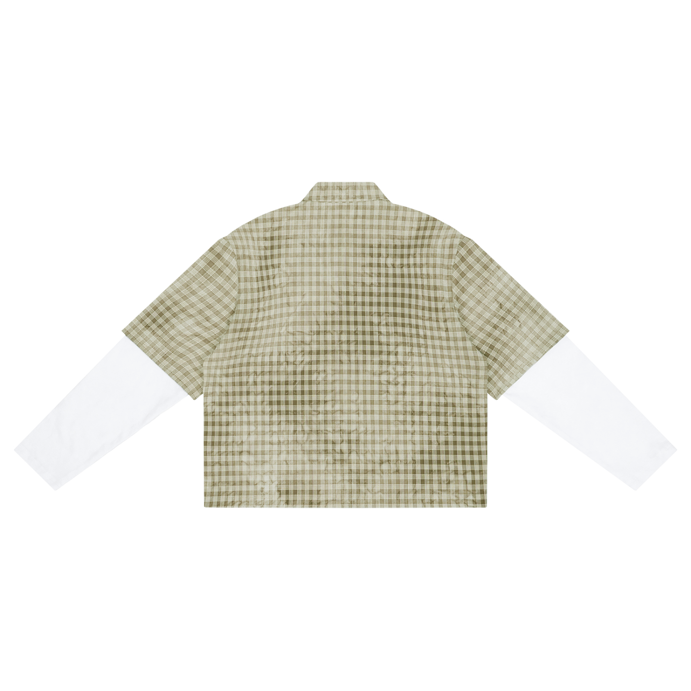 BX Vintage Wash Plaid Short Sleeve Shirt