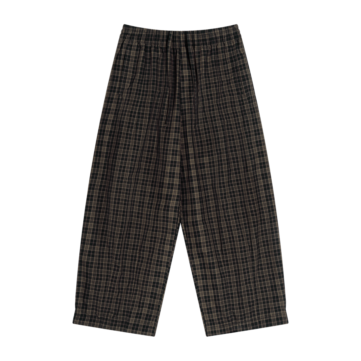 BX Unisex Plaid Wide Leg Pants
