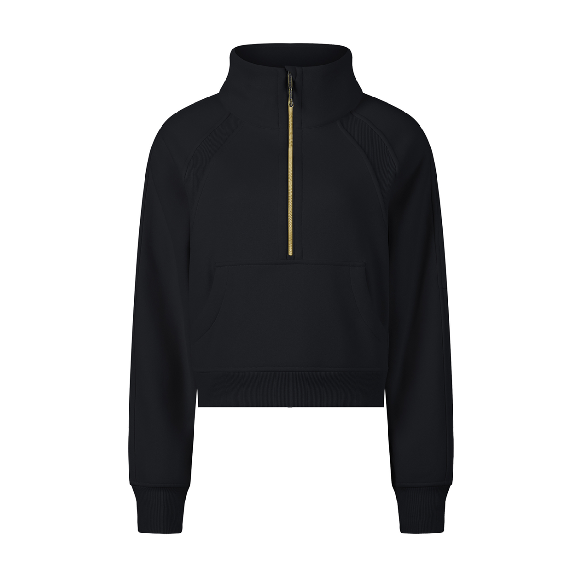 BX Cropped Half-Zip Sweatshirt