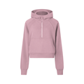 BX Cropped Half-Zip Hoodie