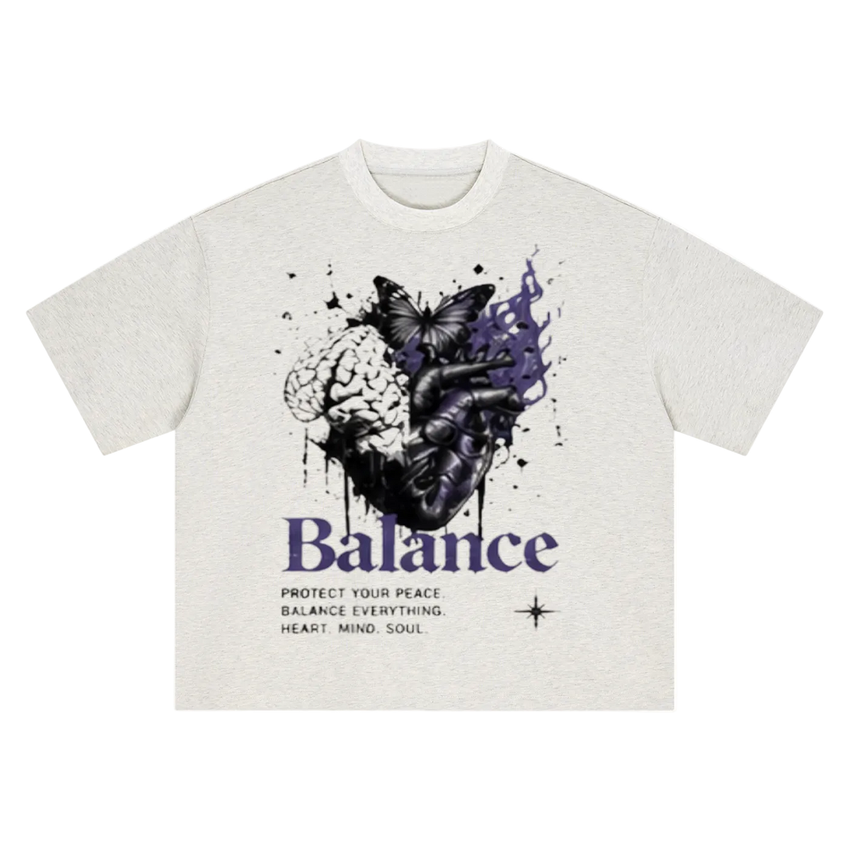 BX BALANCE Boxy Oversized T-Shirt