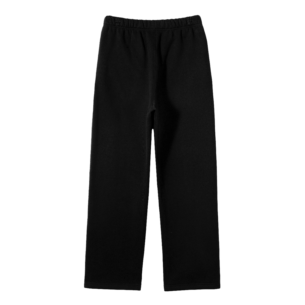 BX  Solid Color Fleece Straight Leg Pants