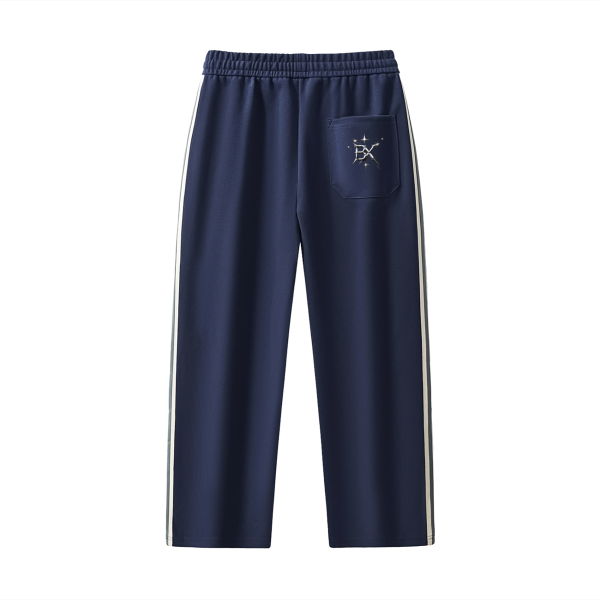 BX Side-Stripe Straight-Leg  Pants