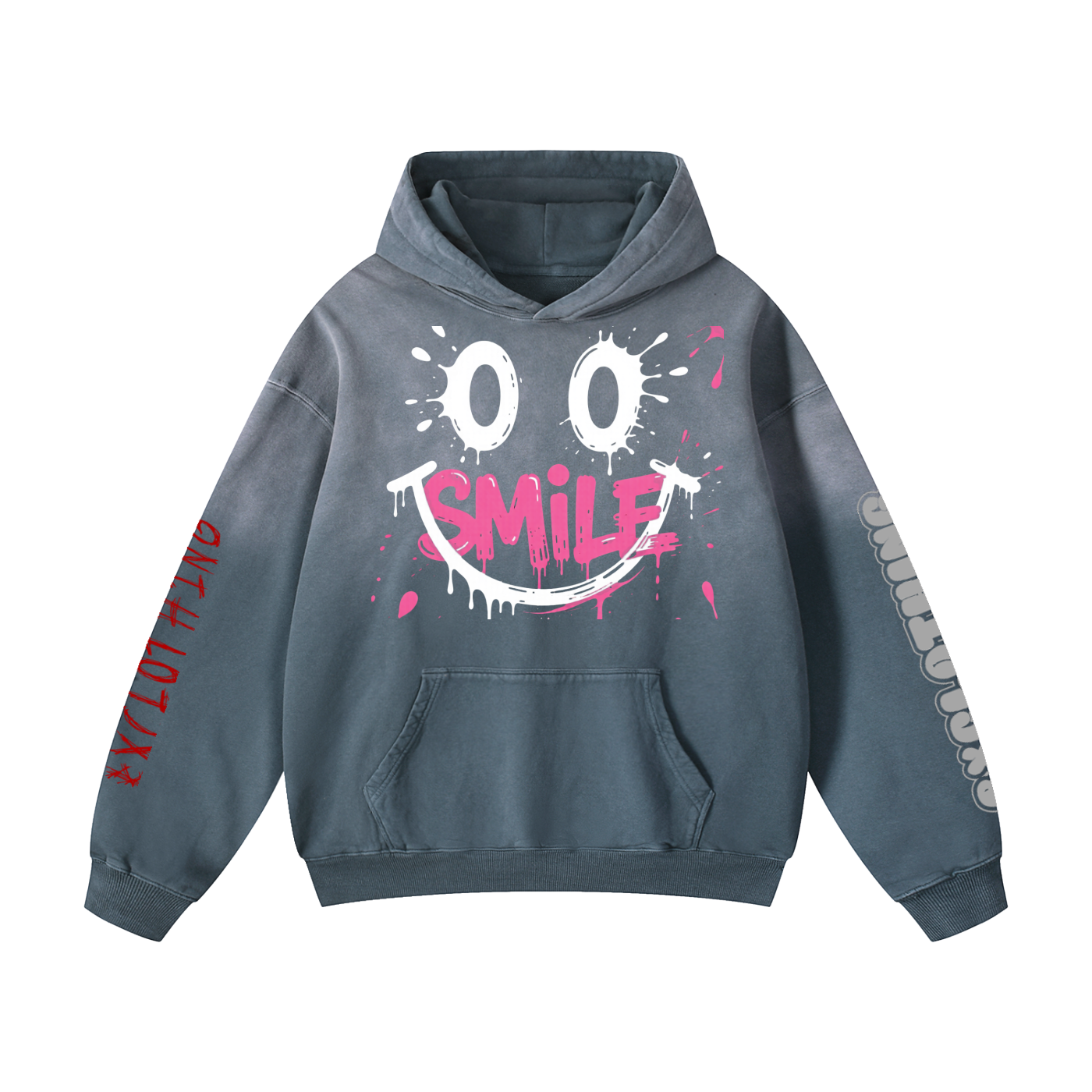 BX ROYAL DRIP OVERSIZED HOODIE