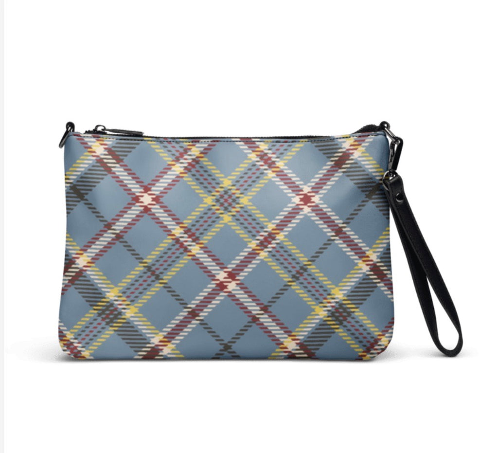 BX "Vintage Tartan" Luxury Oversized Clutch Pouch