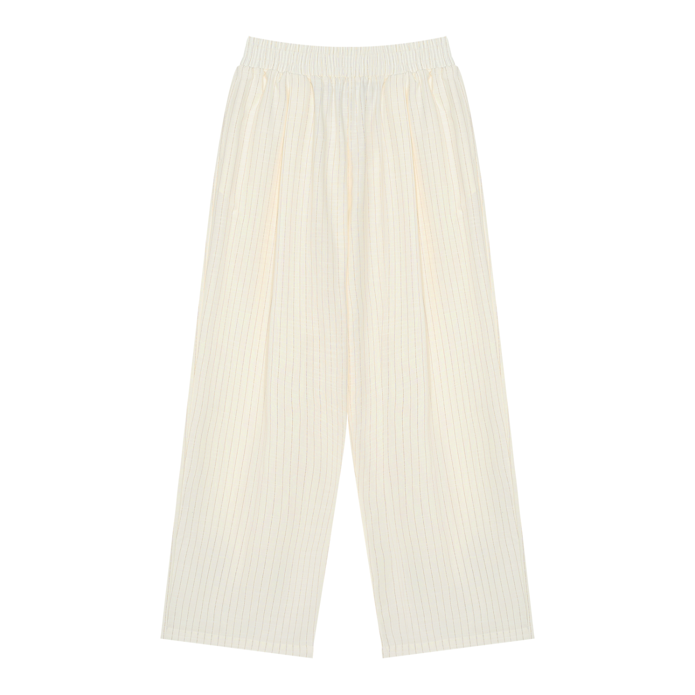 BX Striped Pleated Pants