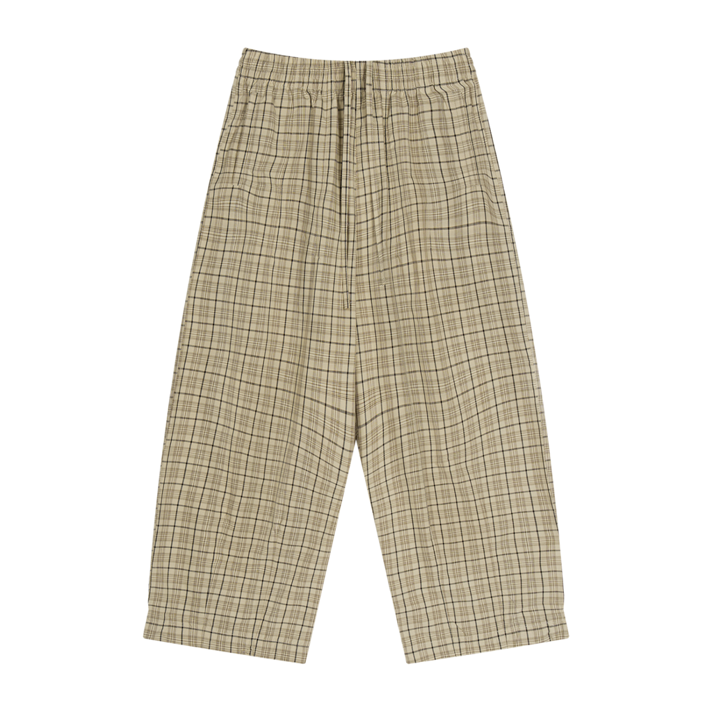 BX Unisex Plaid Wide Leg Pants