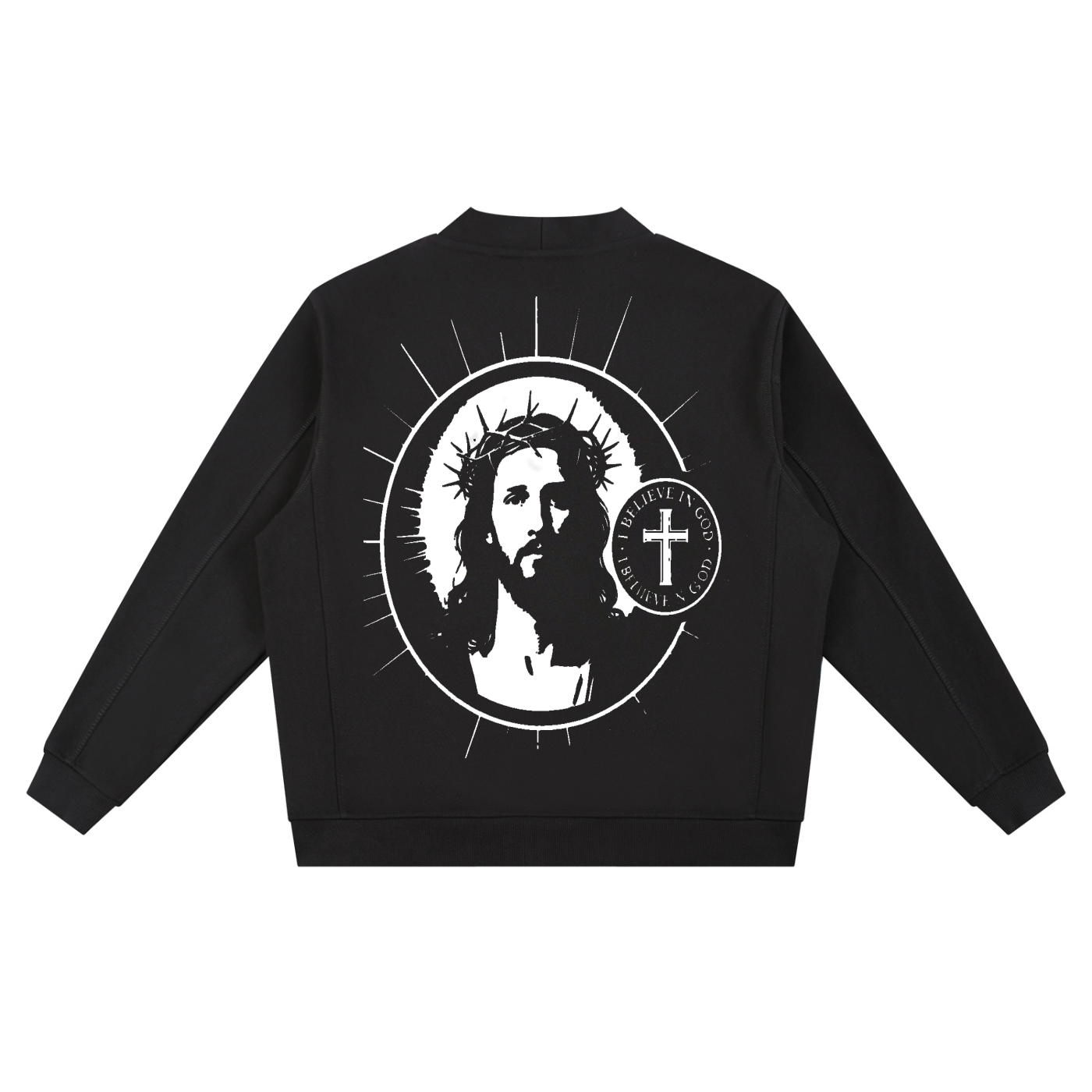 BX “JESUS” Sweat Cardigan
