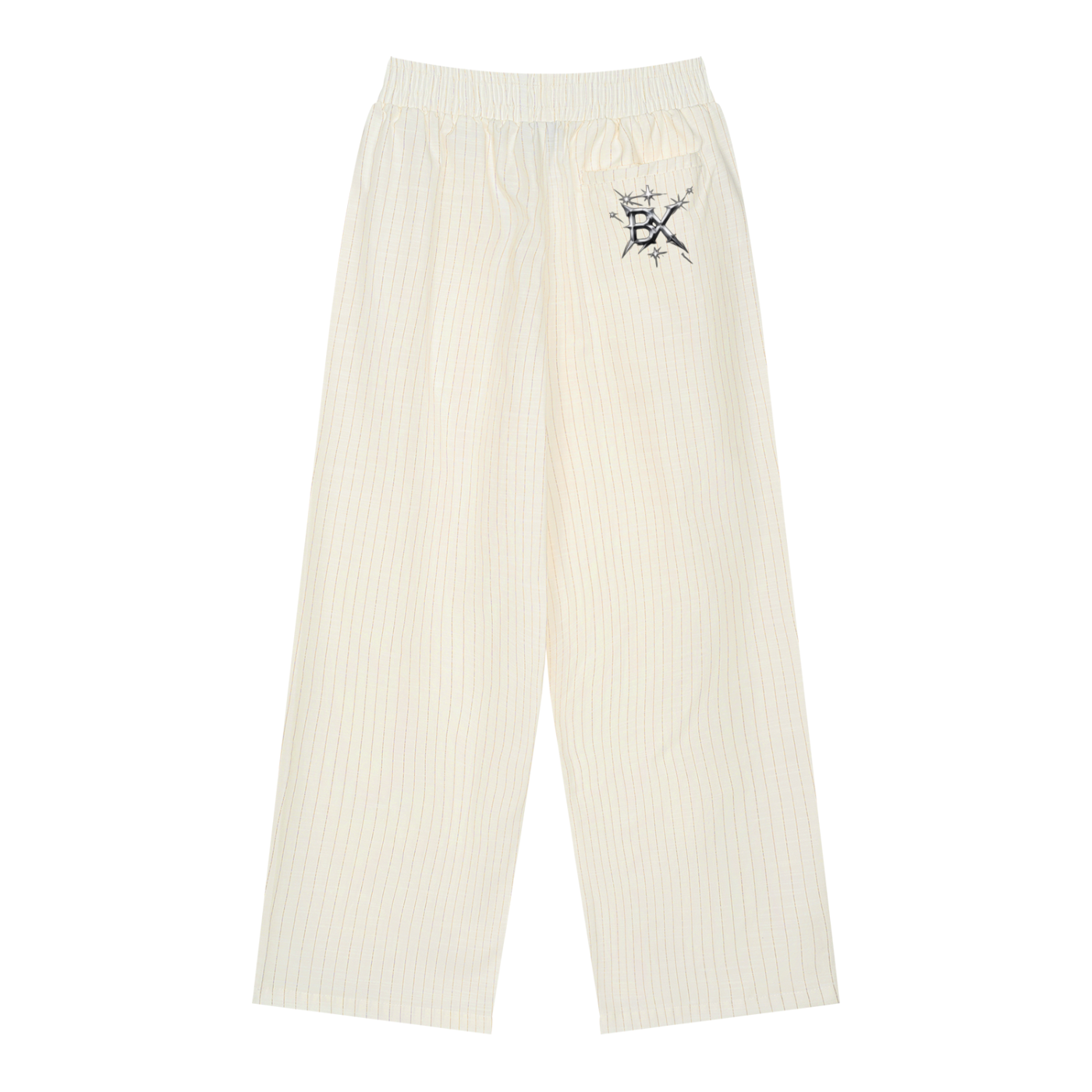 BX Striped Pleated Pants