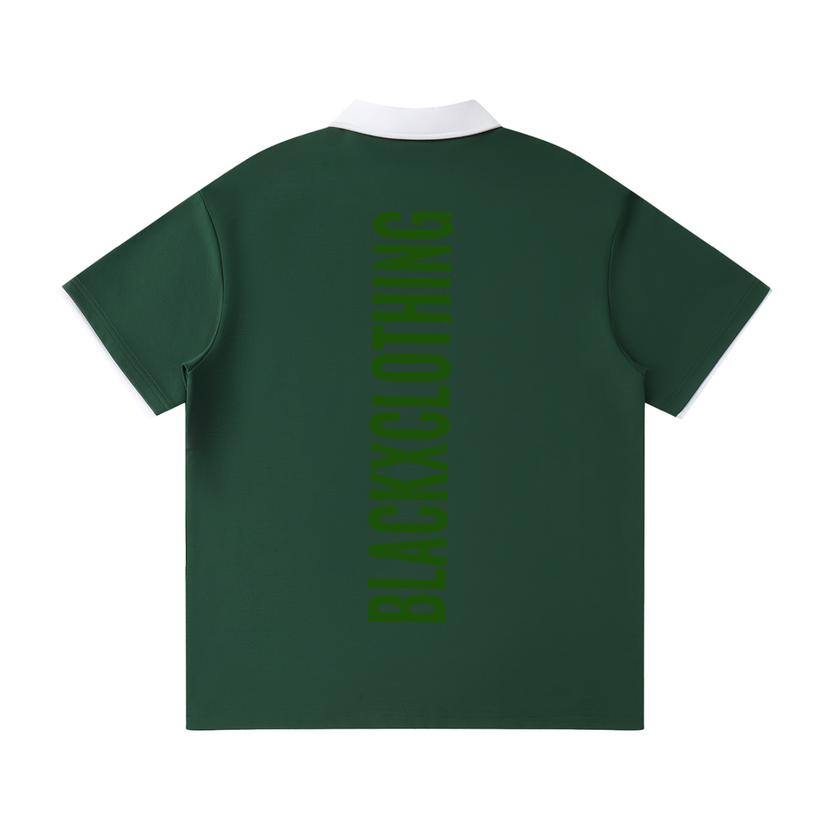 BX Contrast Collar Raglan Polo Shirt