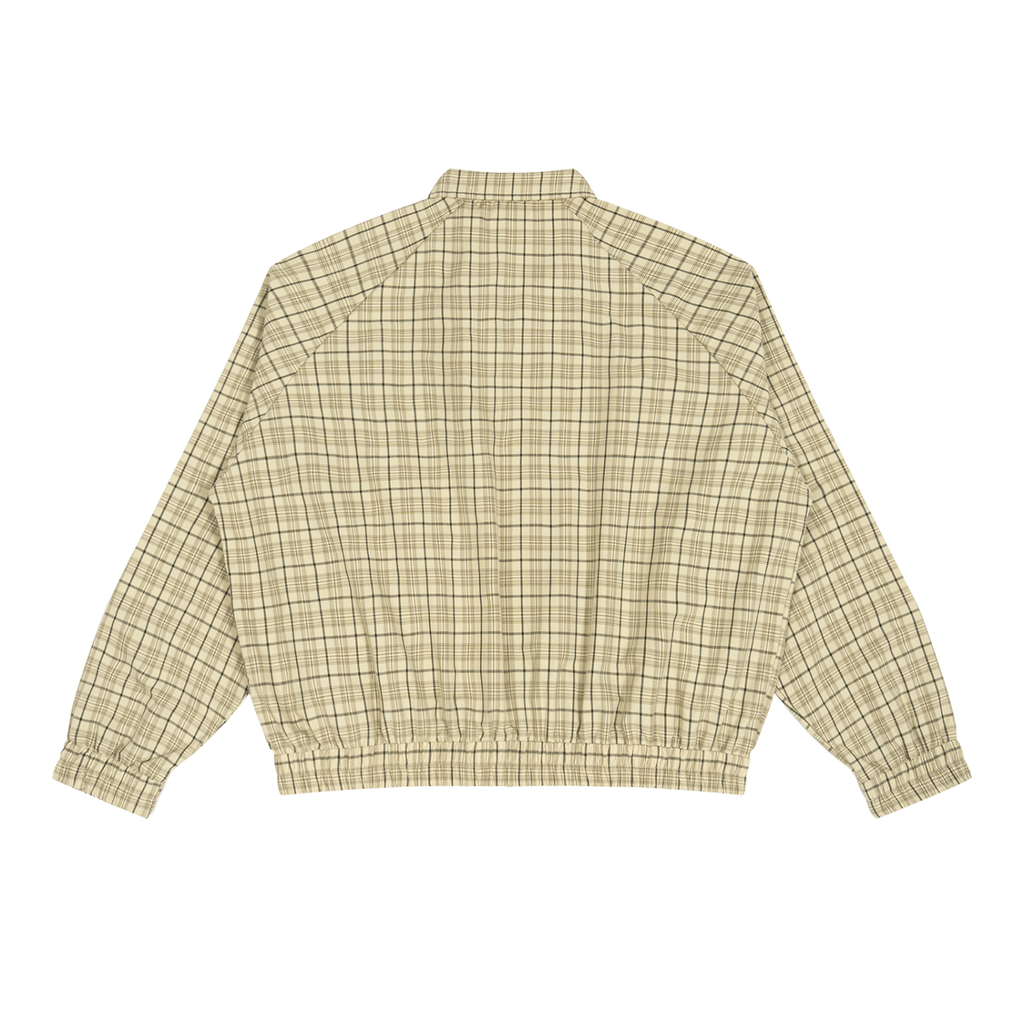 BX Unisex Plaid Full-Zip Track Jacket
