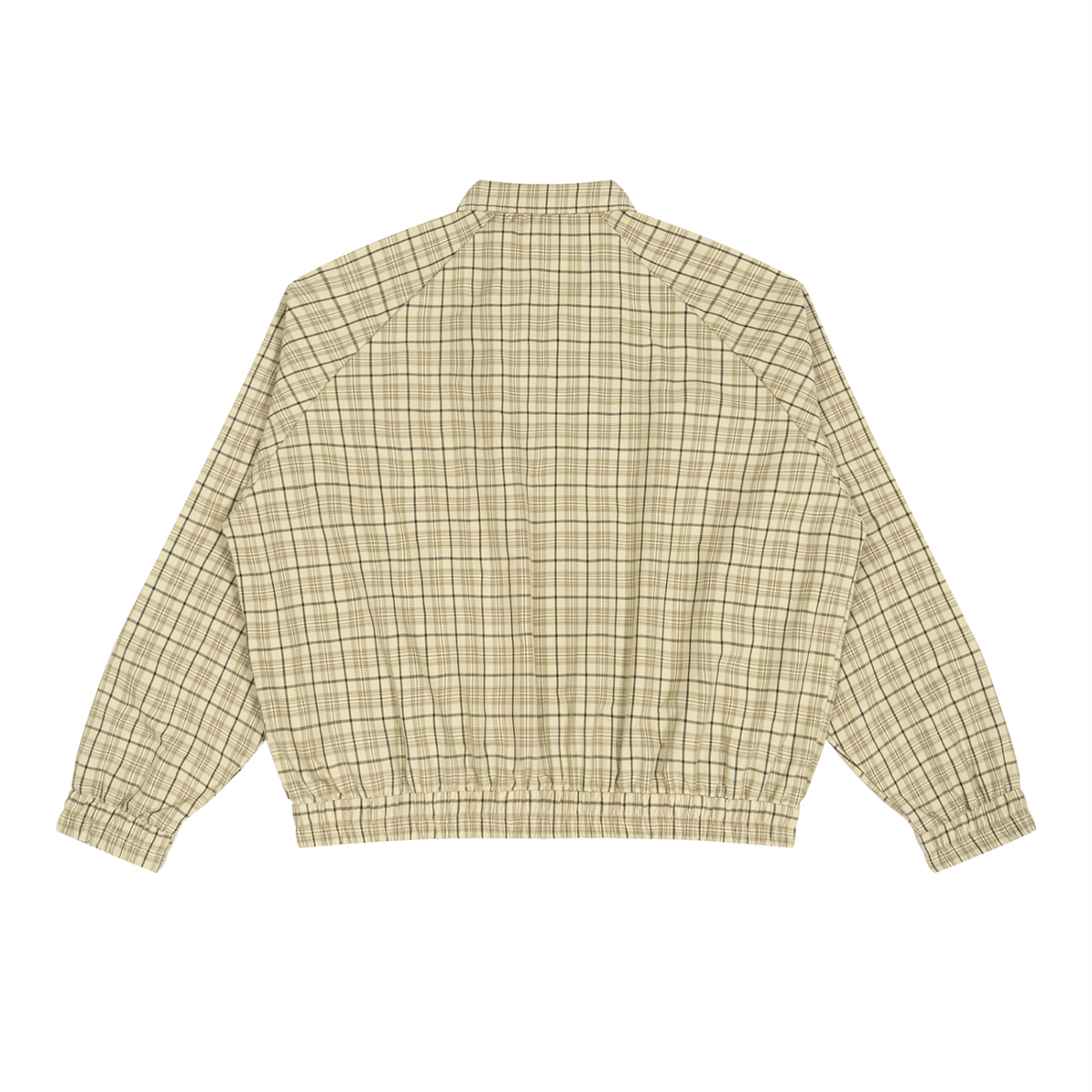 BX Unisex Plaid Full-Zip Track Jacket