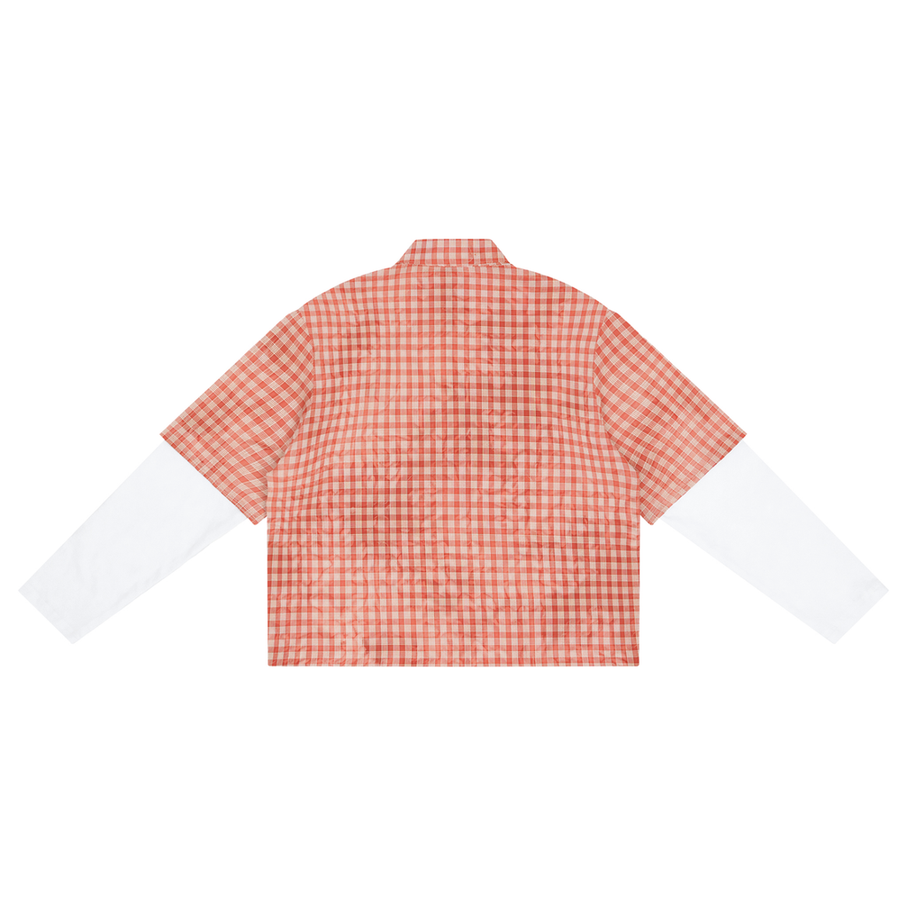 BX Vintage Wash Plaid Short Sleeve Shirt