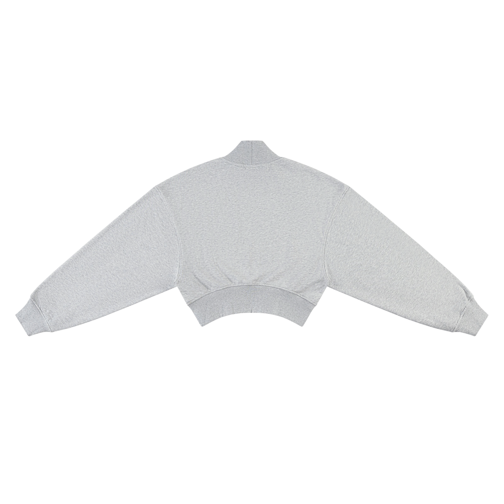 BX Crop Mock Neck Sweatshirt
