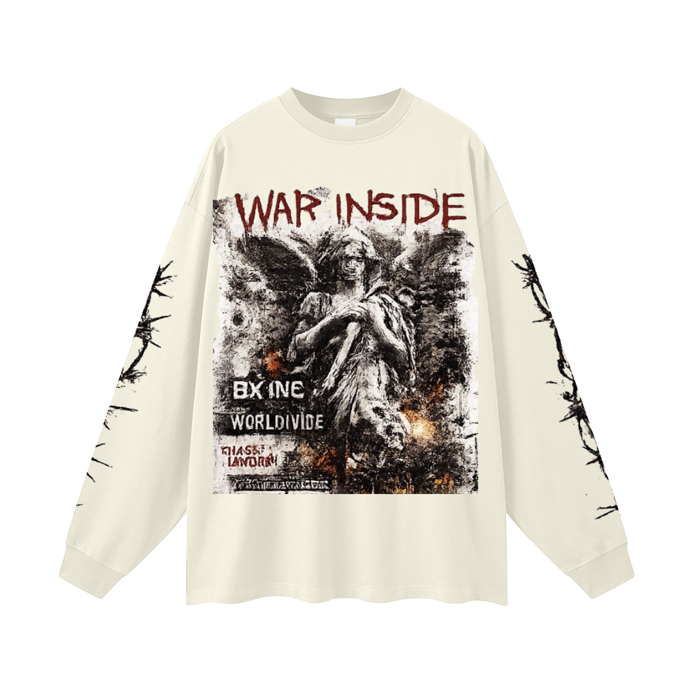 BX “WAR” Long Sleeve T-Shirt