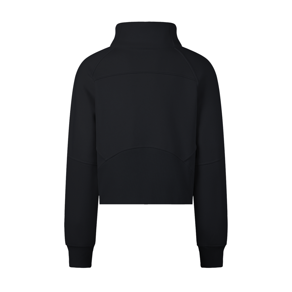 BX Cropped Half-Zip Sweatshirt