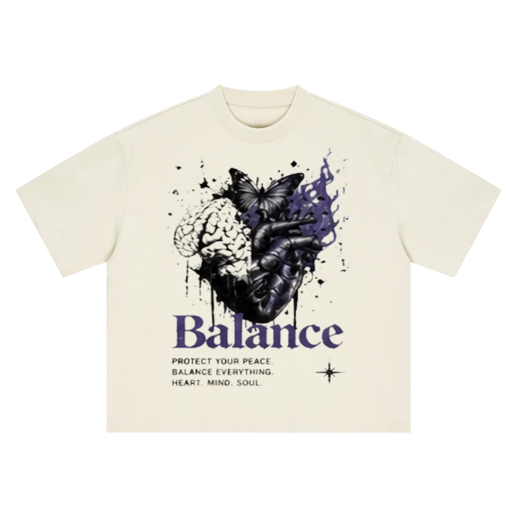 BX BALANCE Boxy Oversized T-Shirt
