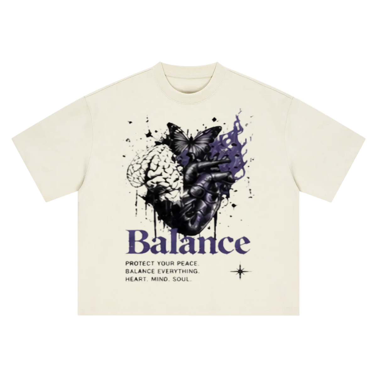 BX BALANCE Boxy Oversized T-Shirt