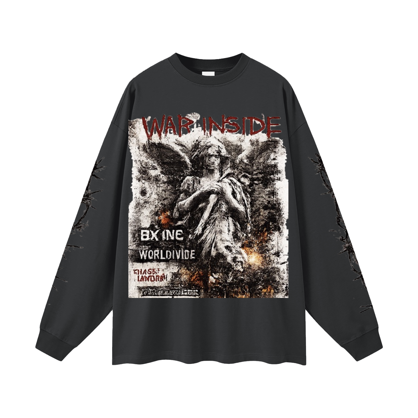 BX “WAR” Long Sleeve T-Shirt