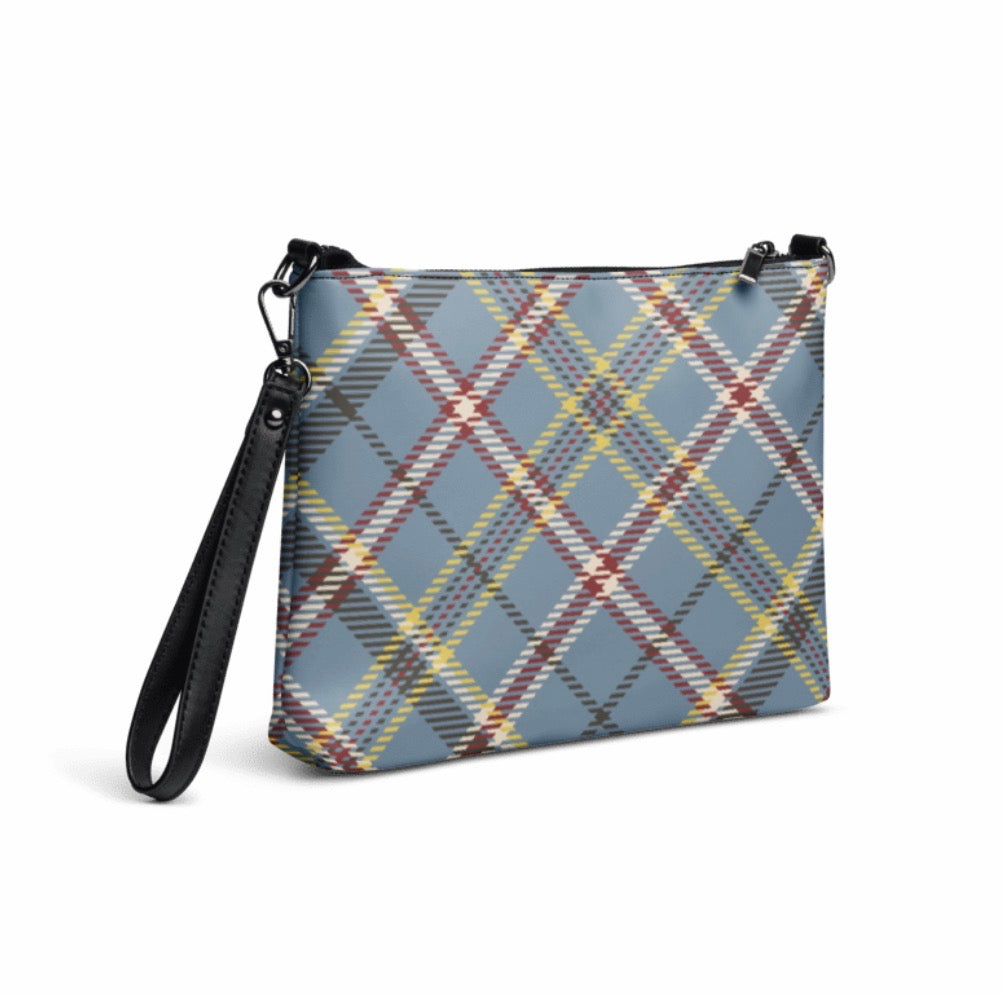 BX "Vintage Tartan" Luxury Oversized Clutch Pouch