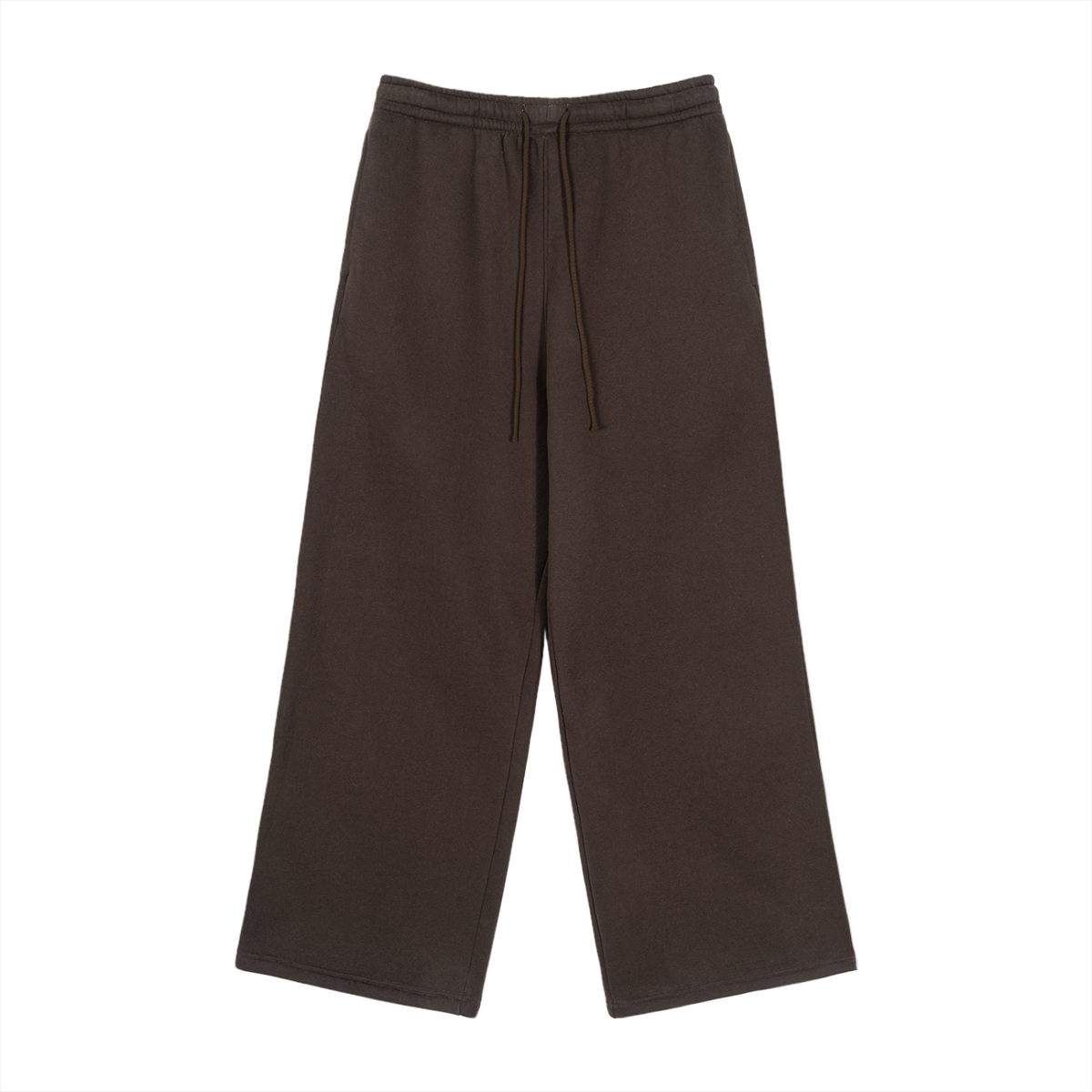 BX Fleece Drawstring Straight-Leg Sweatpants