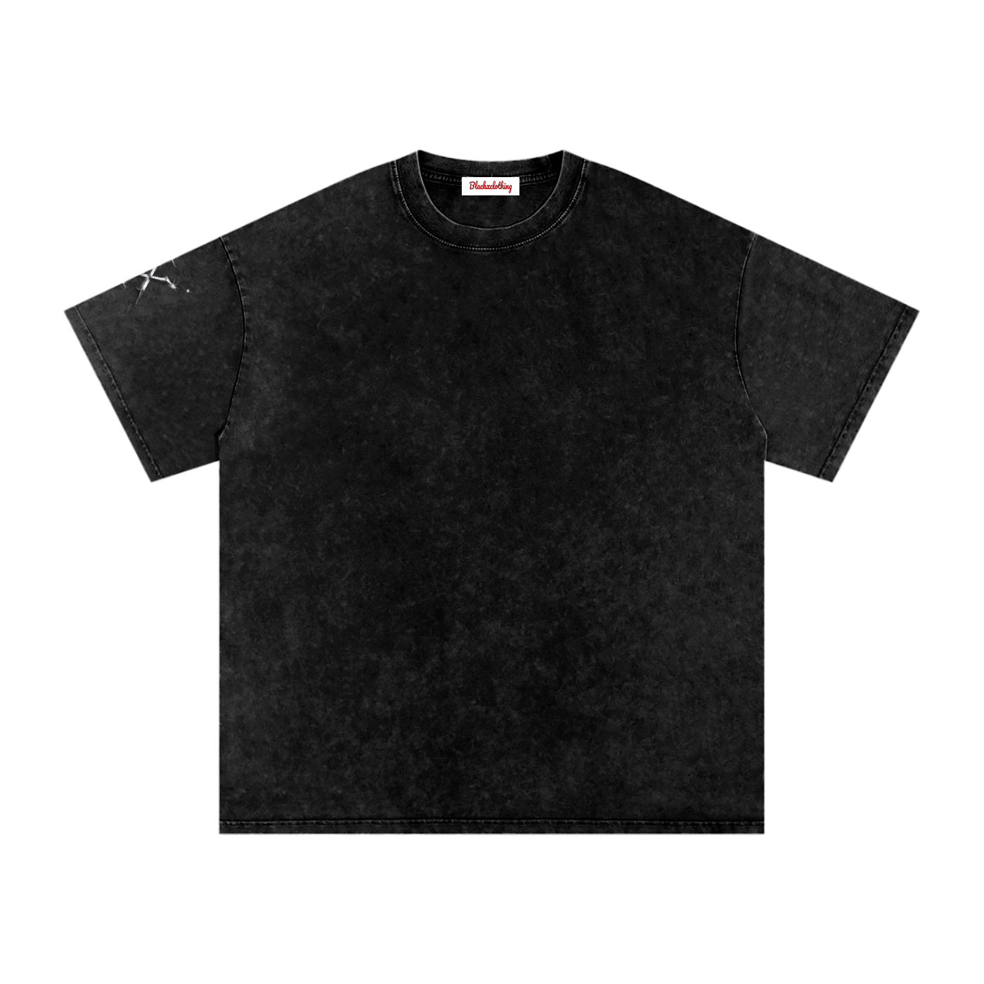 BX Snow Washed Oversized Cotton T-Shirt
