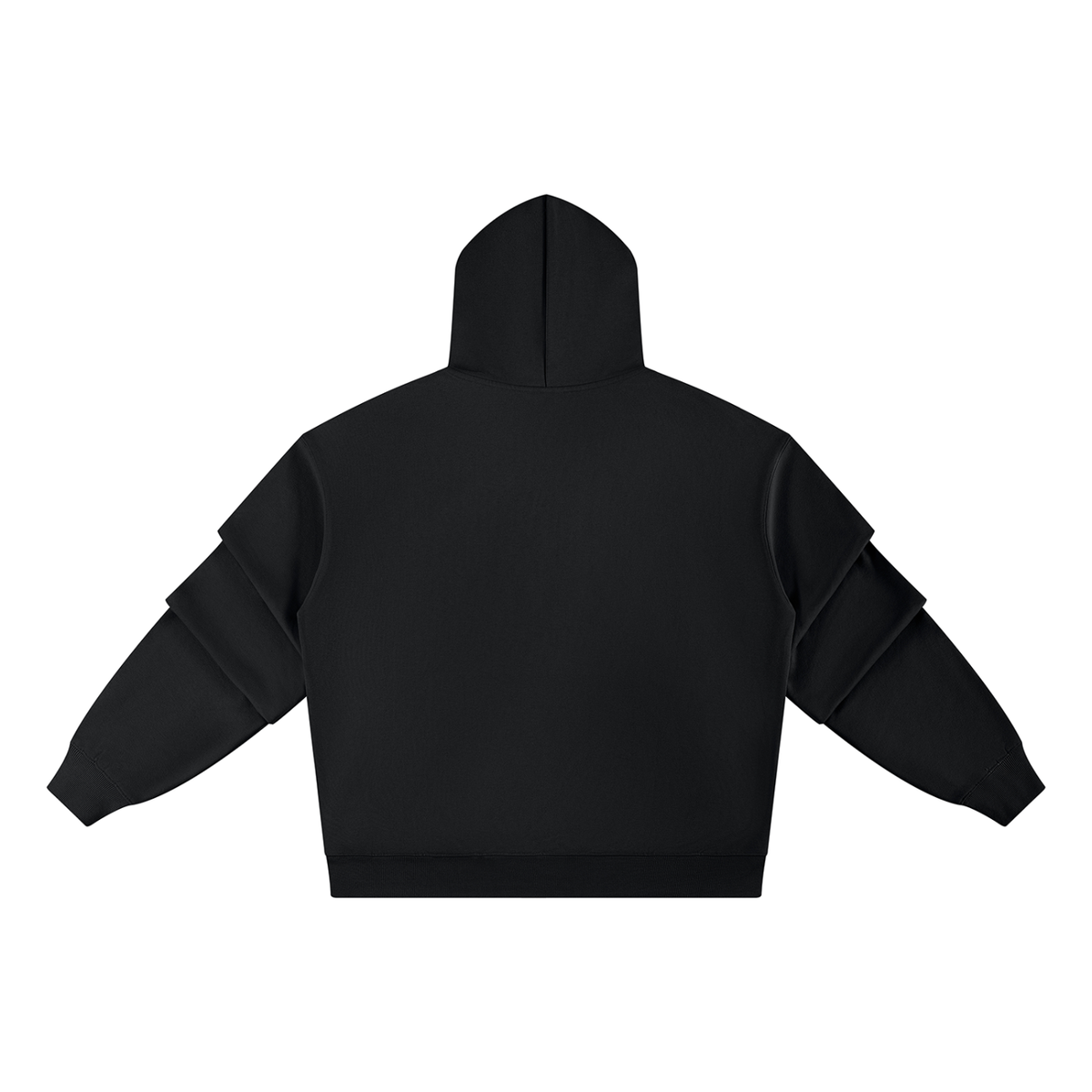 BX Ruched Sleeves Hoodie