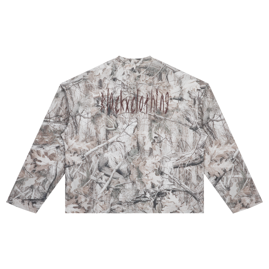 BX  Tree Camo Waffle T-Shirt
