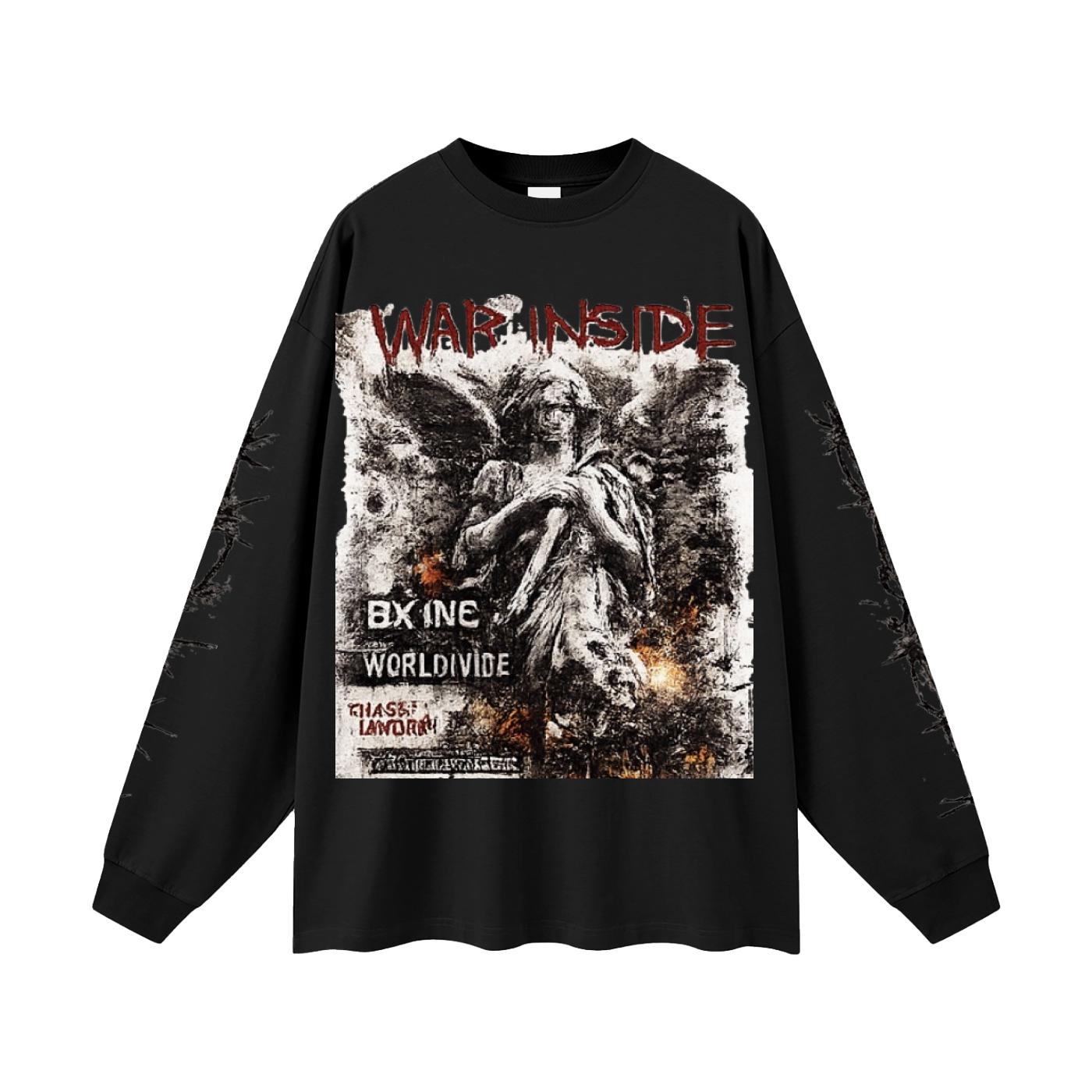 BX “WAR” Long Sleeve T-Shirt