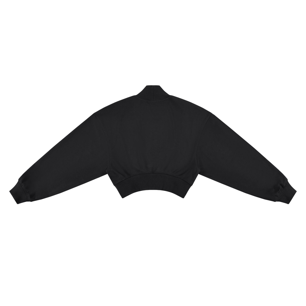 BX Crop Mock Neck Sweatshirt