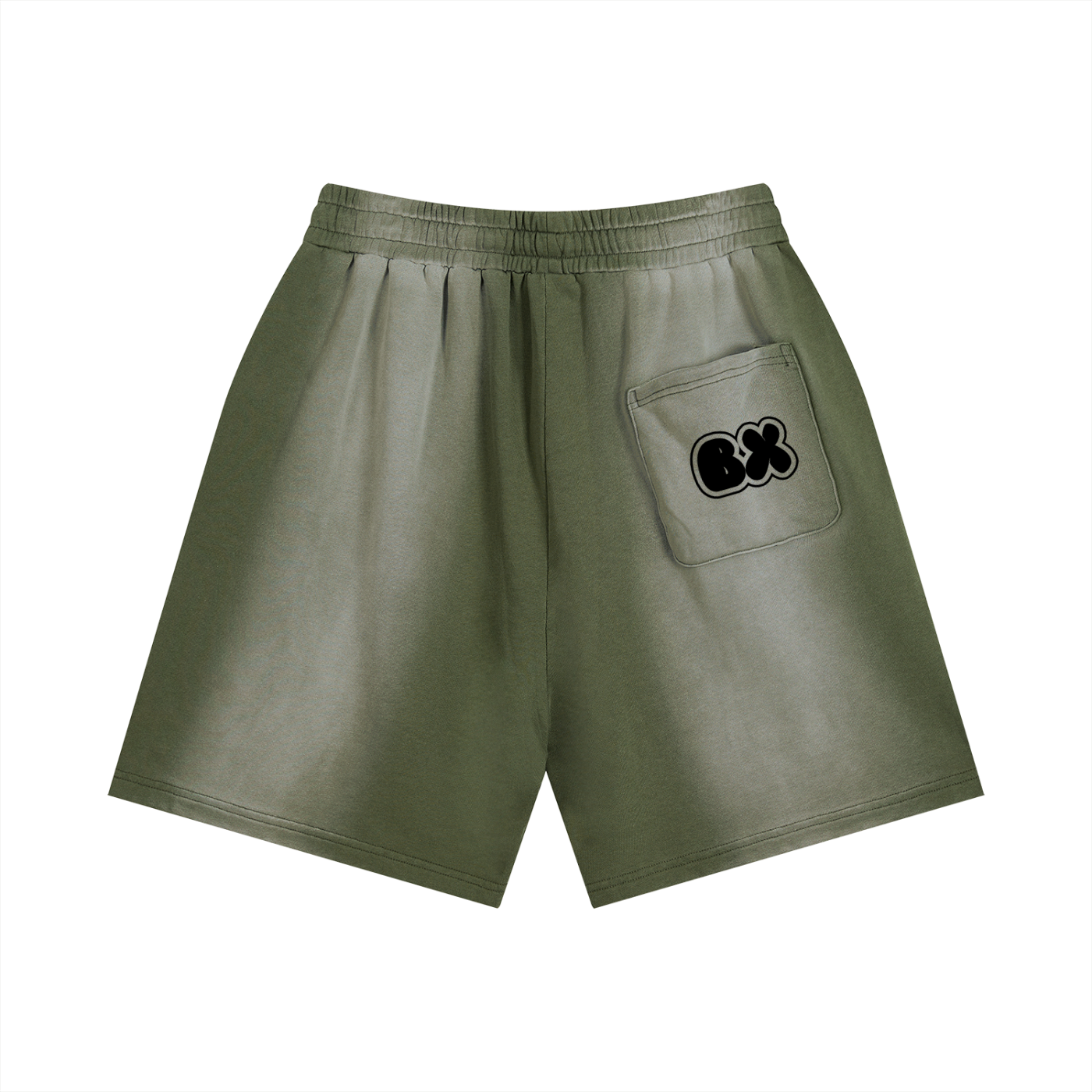 BX Sun Faded Distressed Shorts