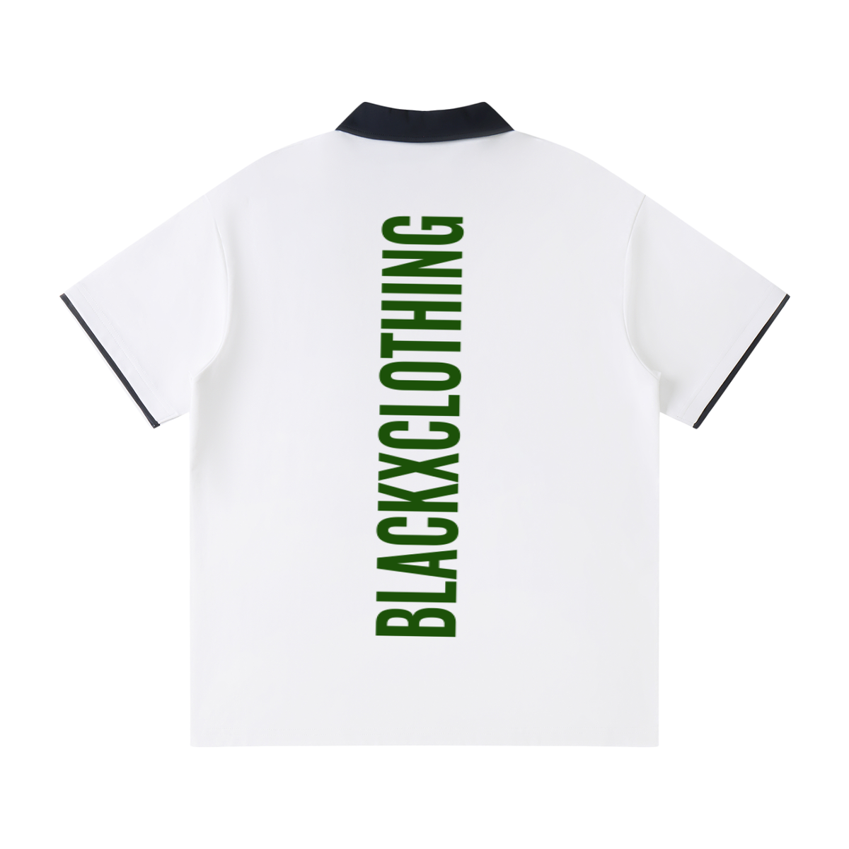 BX Contrast Collar Raglan Polo Shirt