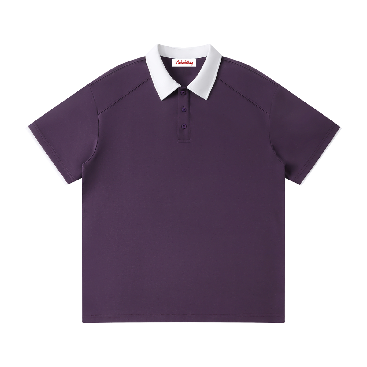 BX Contrast Collar Raglan Polo Shirt