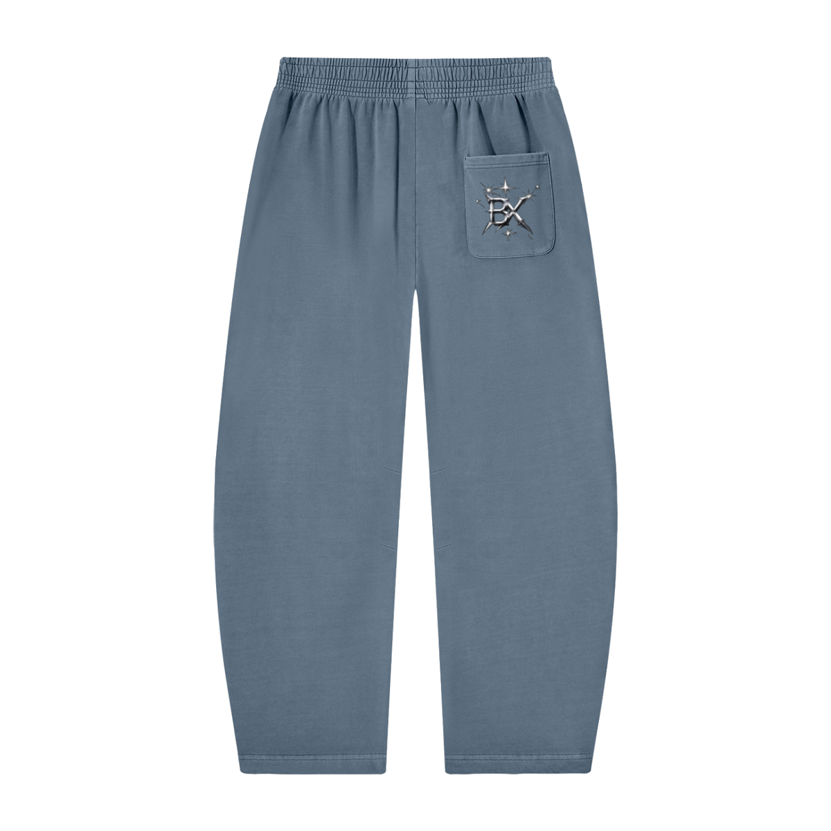 BX  Vintage Washed Barrel Leg Sweatpants