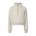 BX Cropped Half-Zip Sweatshirt