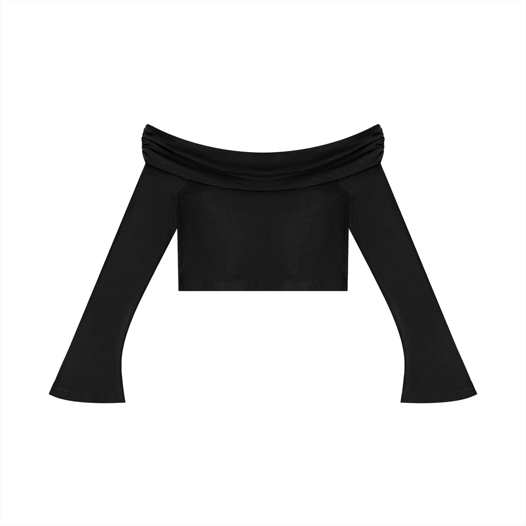 BX Bell Sleeve Crop T-Shirt