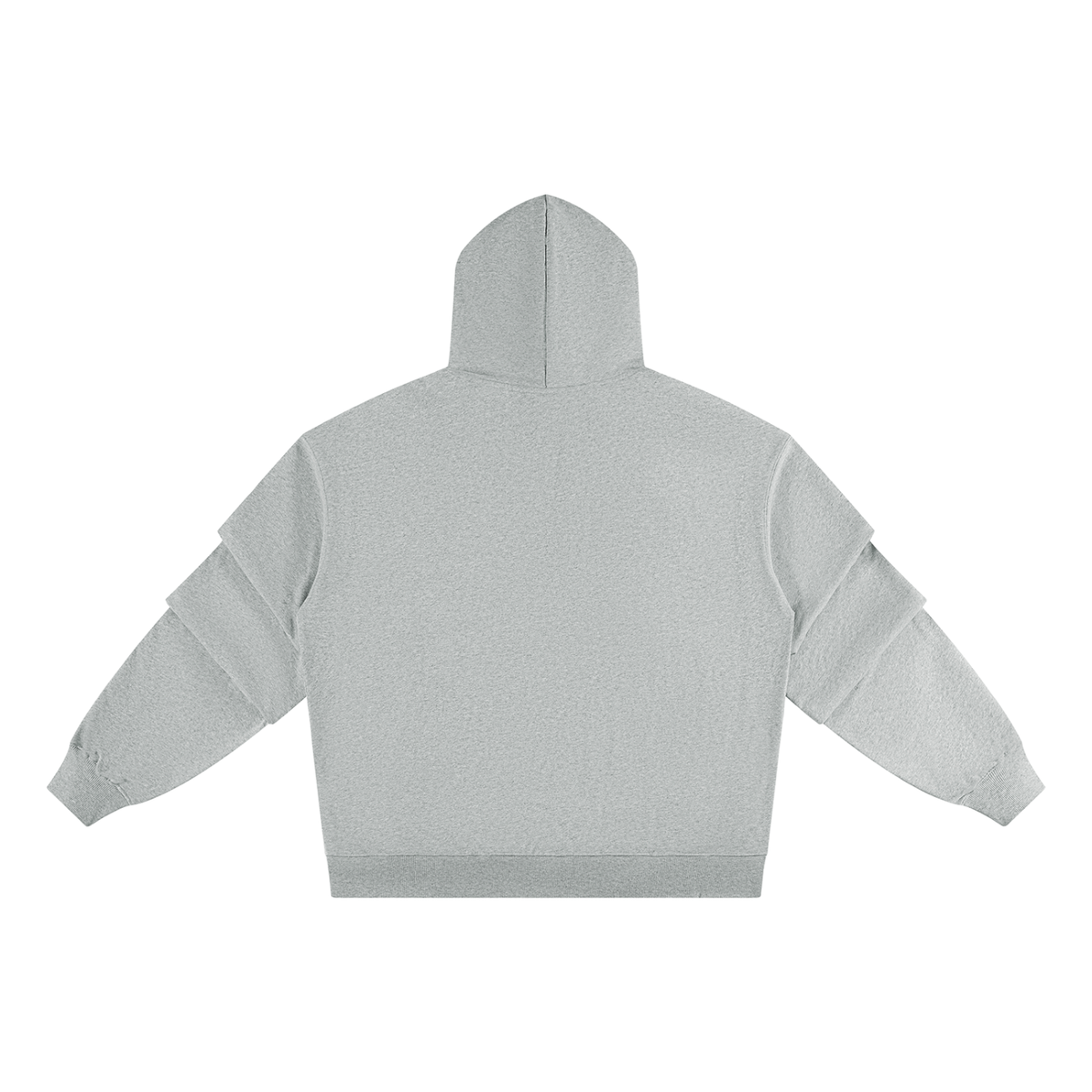 BX “Graffiti” Ruched Sleeves Hoodie