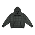BX Plaid Color Block Hoodie