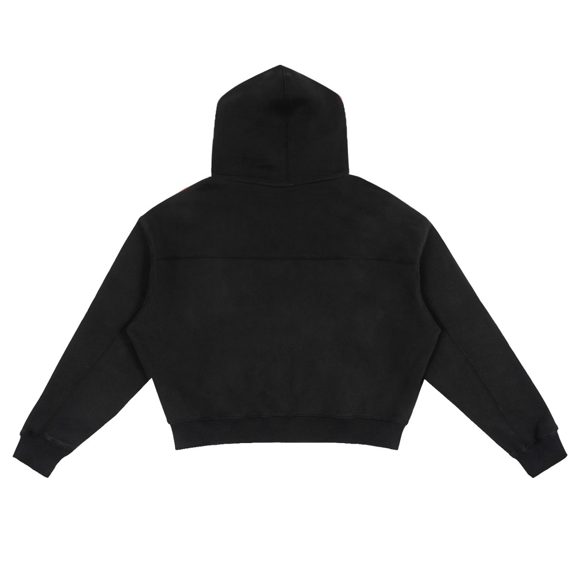 Bx Fleece zip-Up Boxy Hoodie