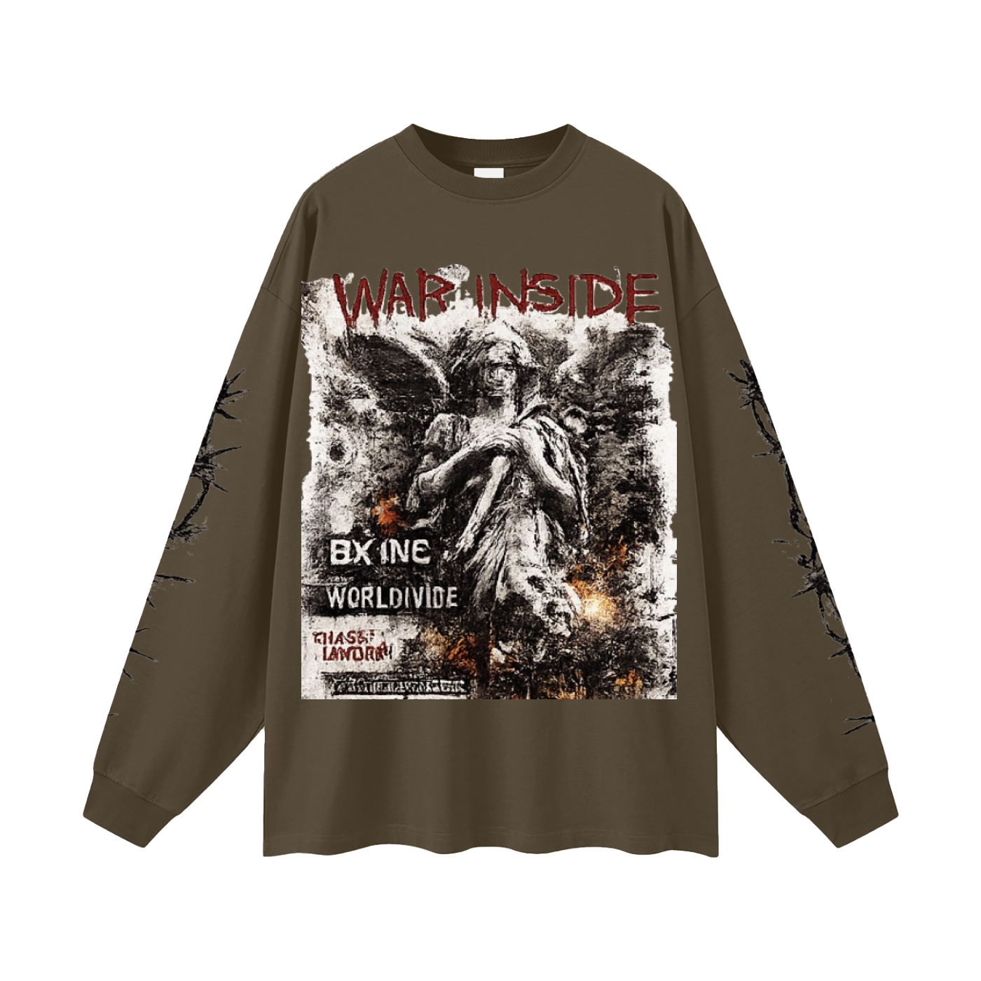 BX “WAR” Long Sleeve T-Shirt