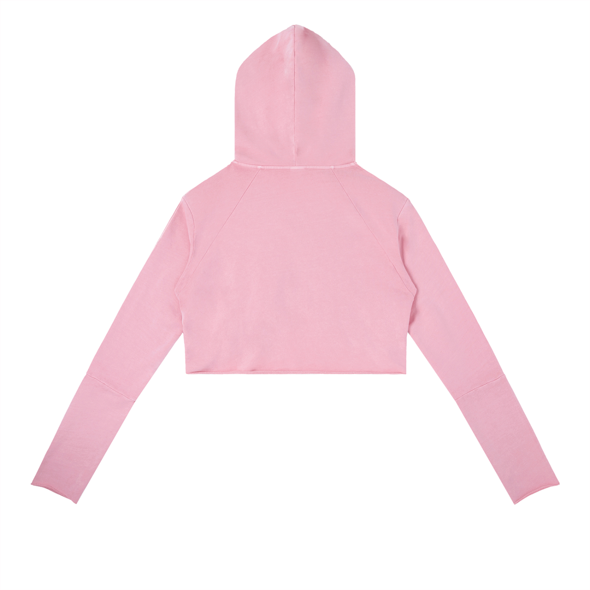 BX Vintage Washed Raw Edge Hoodie