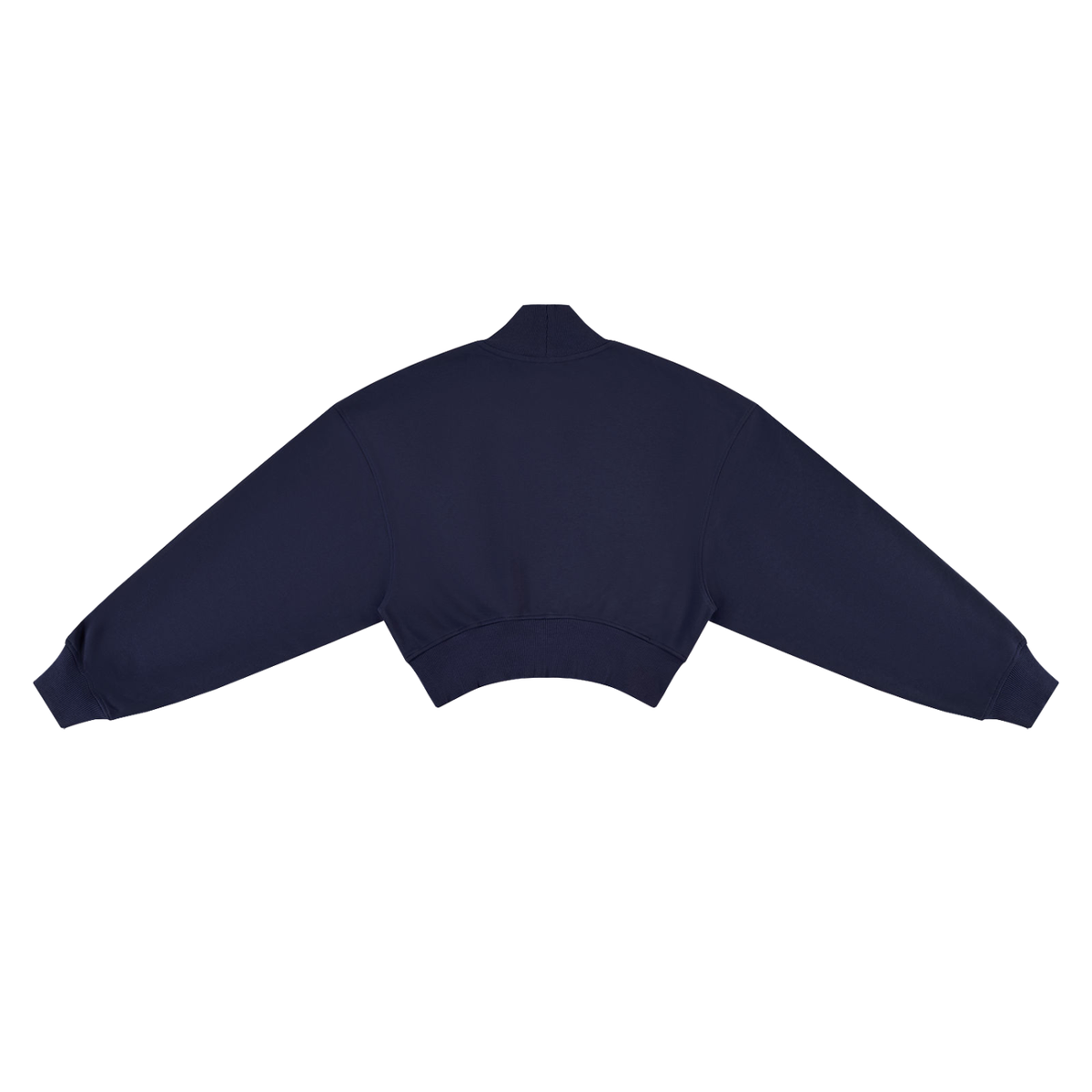 BX Crop Mock Neck Sweatshirt