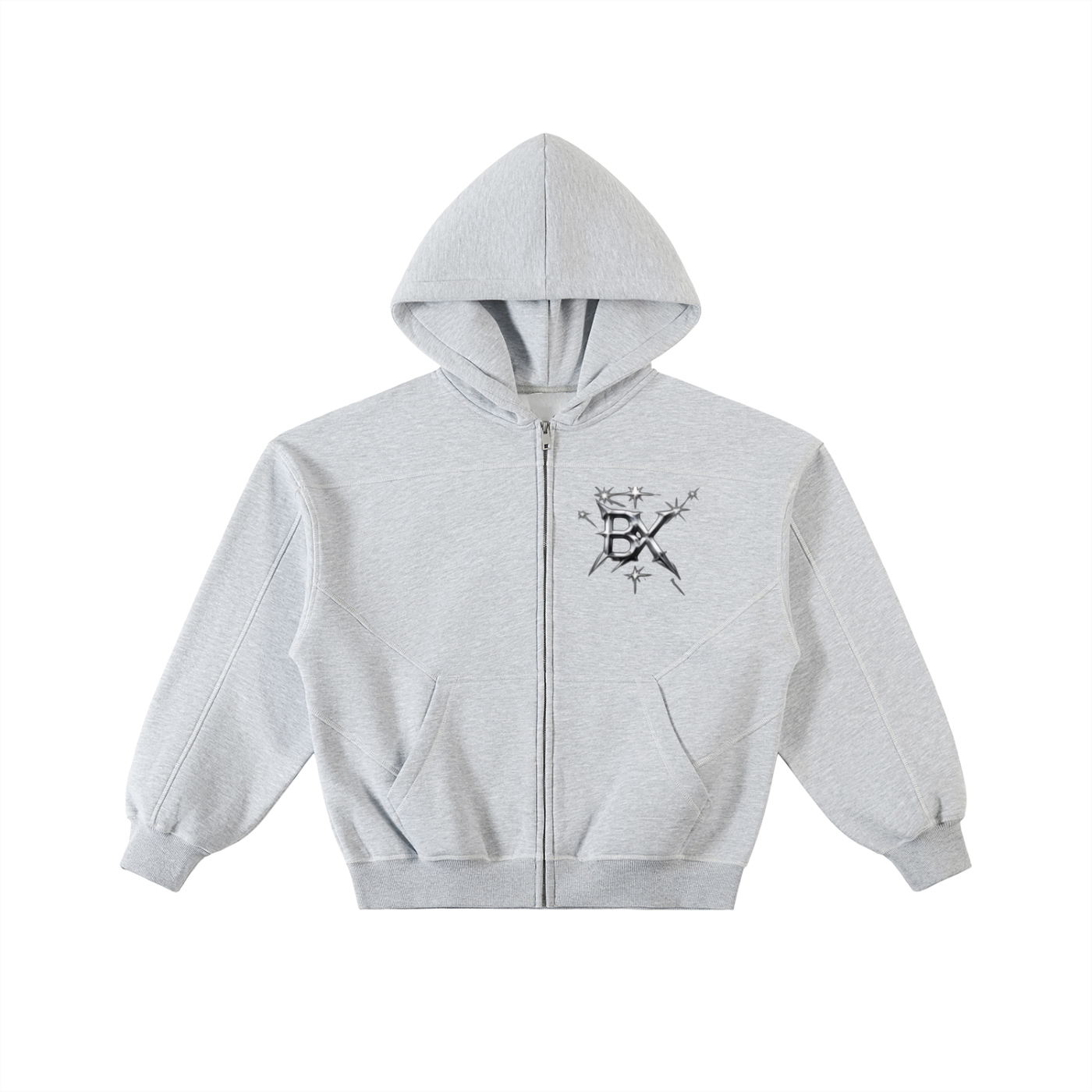 BX“PHANTOM-GRID” ZIP HOODIE