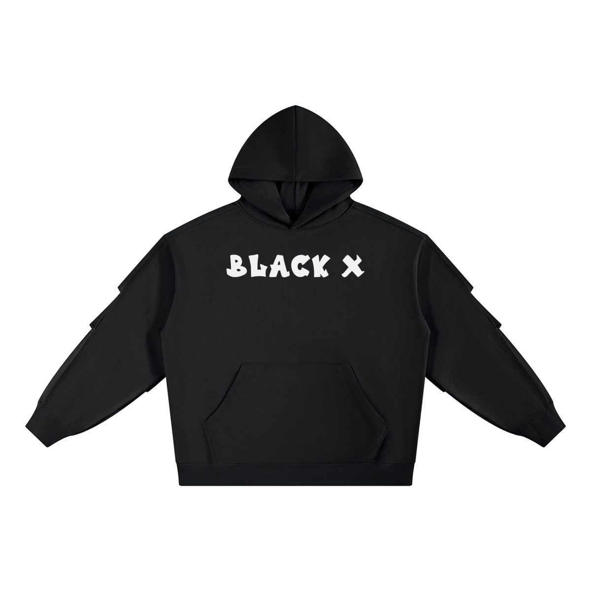BX Ruched Sleeves Hoodie