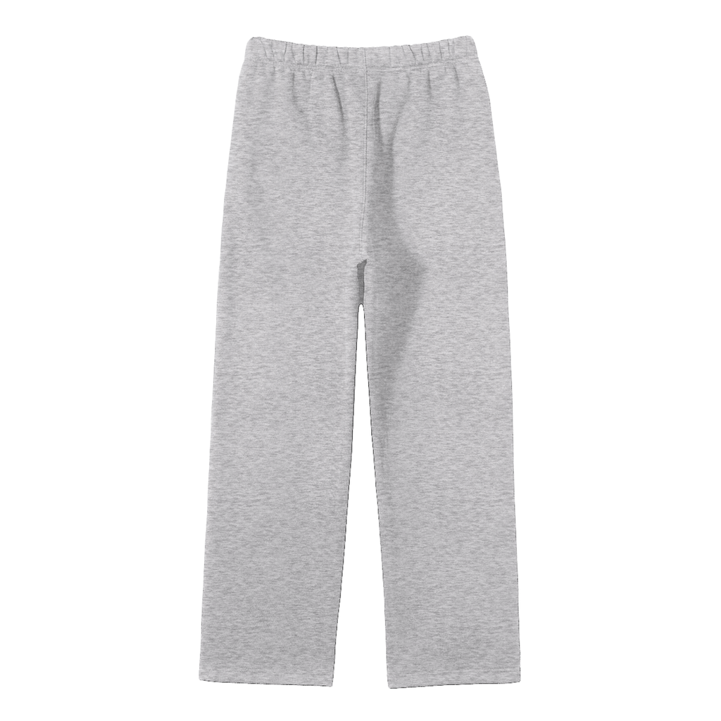 BX  Solid Color Fleece Straight Leg Pants