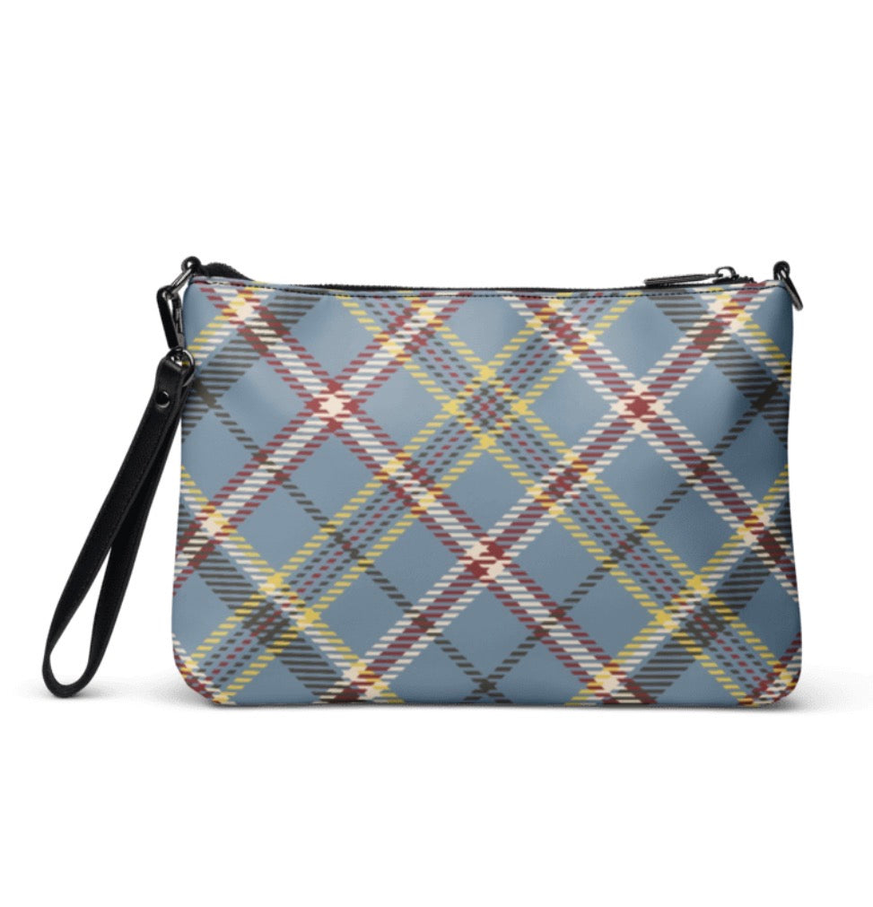 BX "Vintage Tartan" Luxury Oversized Clutch Pouch