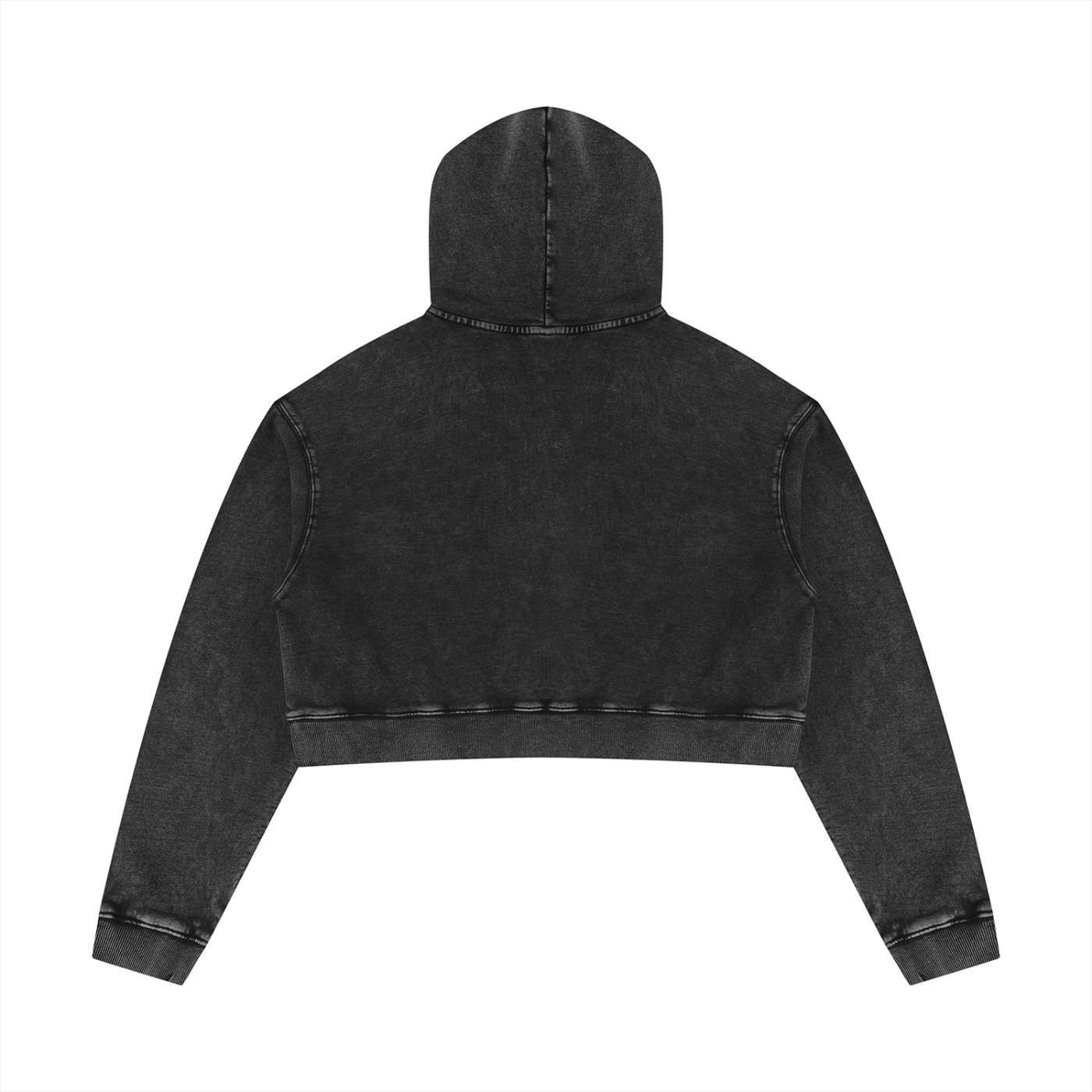 BX Mineral Washed Crop Hoodie